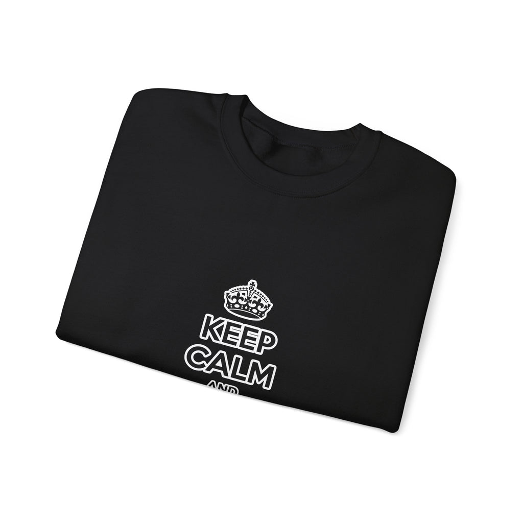 Keep Calm and Call a Nurse - Unisex Heavy Blend™ Crewneck Sweatshirt