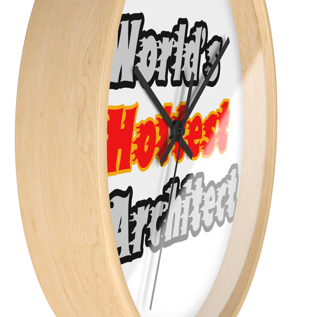 World's Hottest Architect - Wall Clock