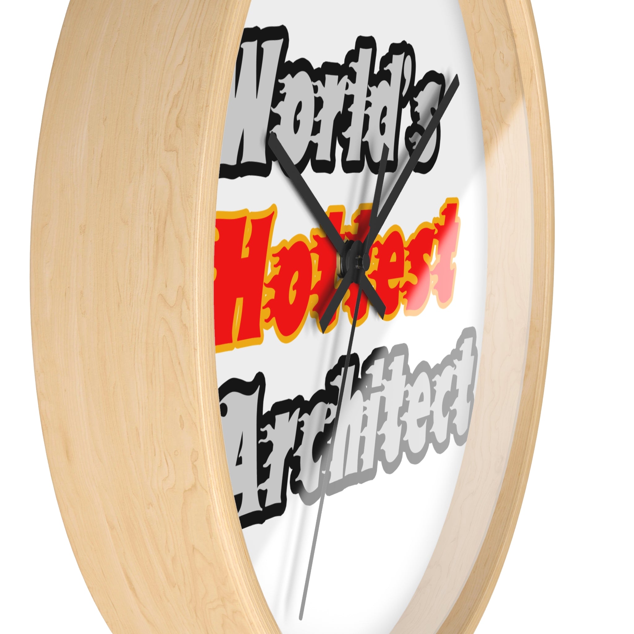 World's Hottest Architect - Wall Clock