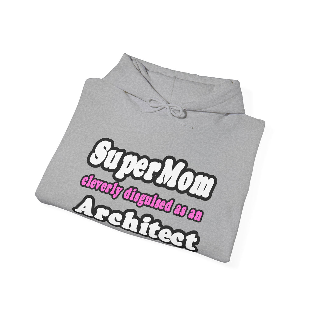 SuperMom...Architect - Unisex Heavy Blend™ Hooded Sweatshirt