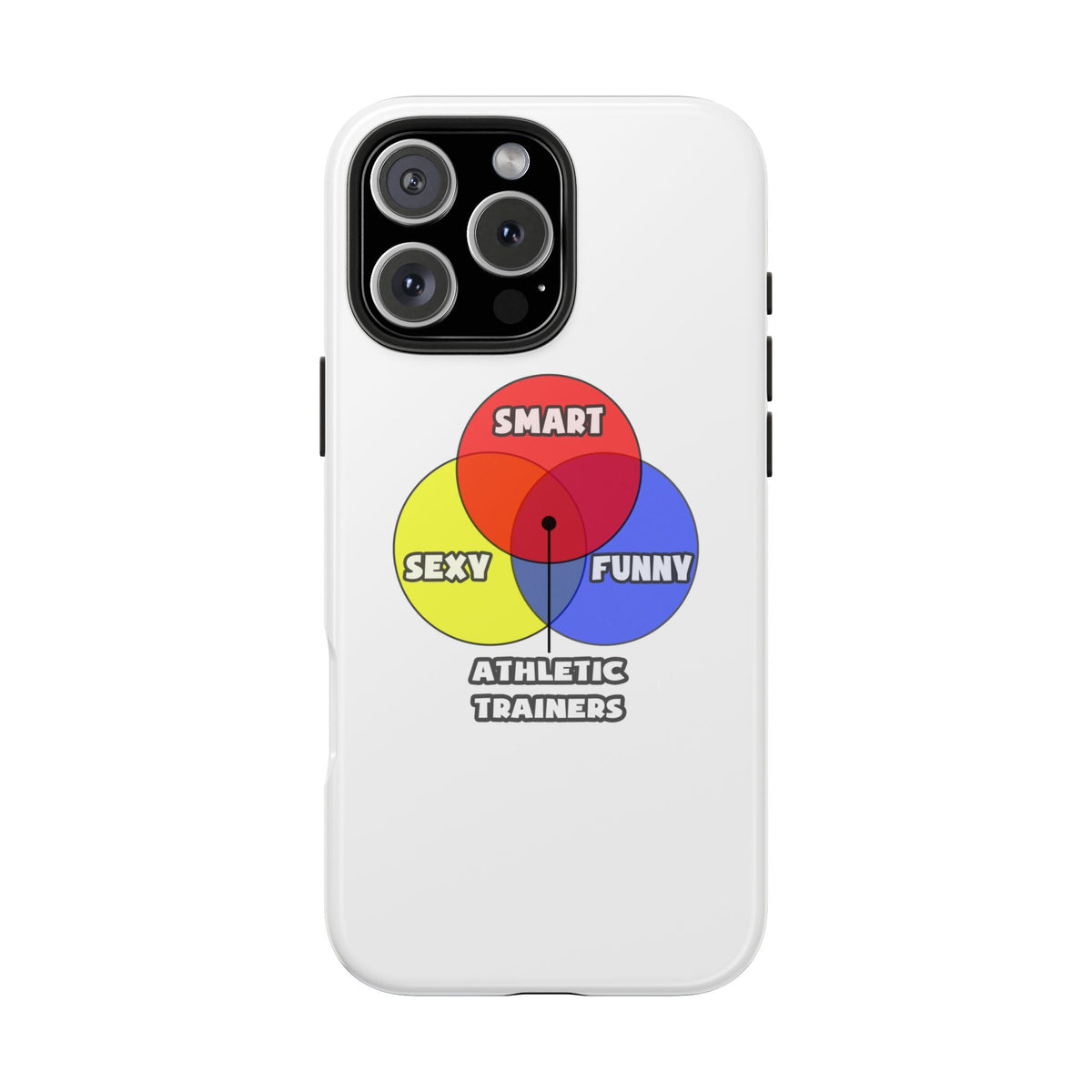 Venn Diagram .. Athletic Trainers - Tough Phone Cases
