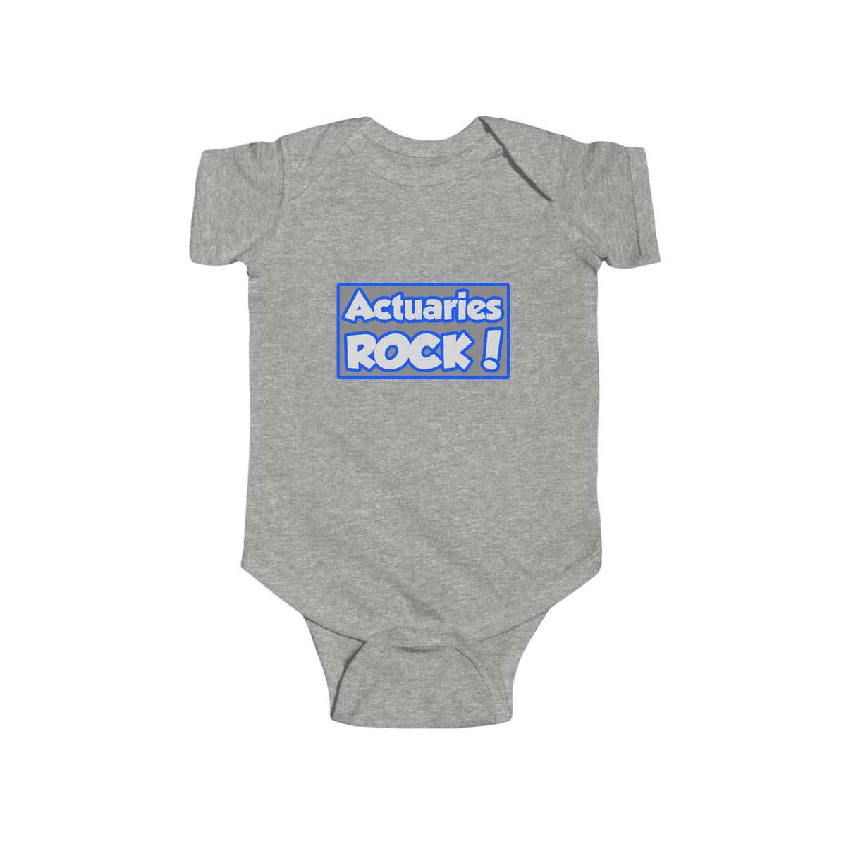 Actuaries Rock! - Infant Fine Jersey Bodysuit