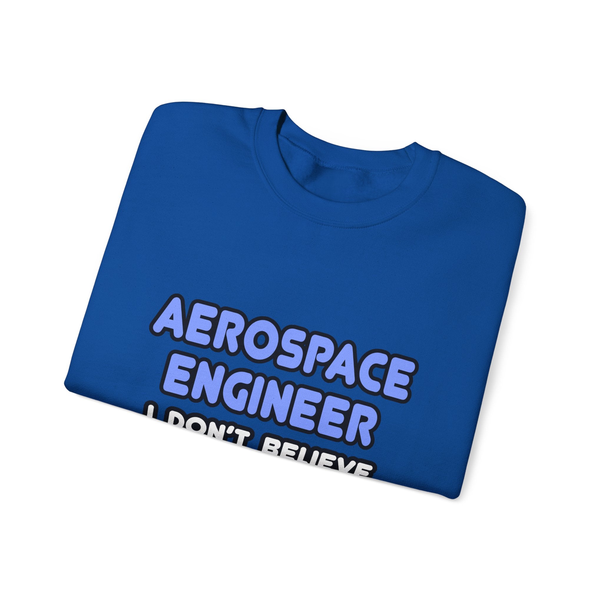 Miracles and Aerospace Engineers - Unisex Heavy Blend™ Crewneck Sweatshirt