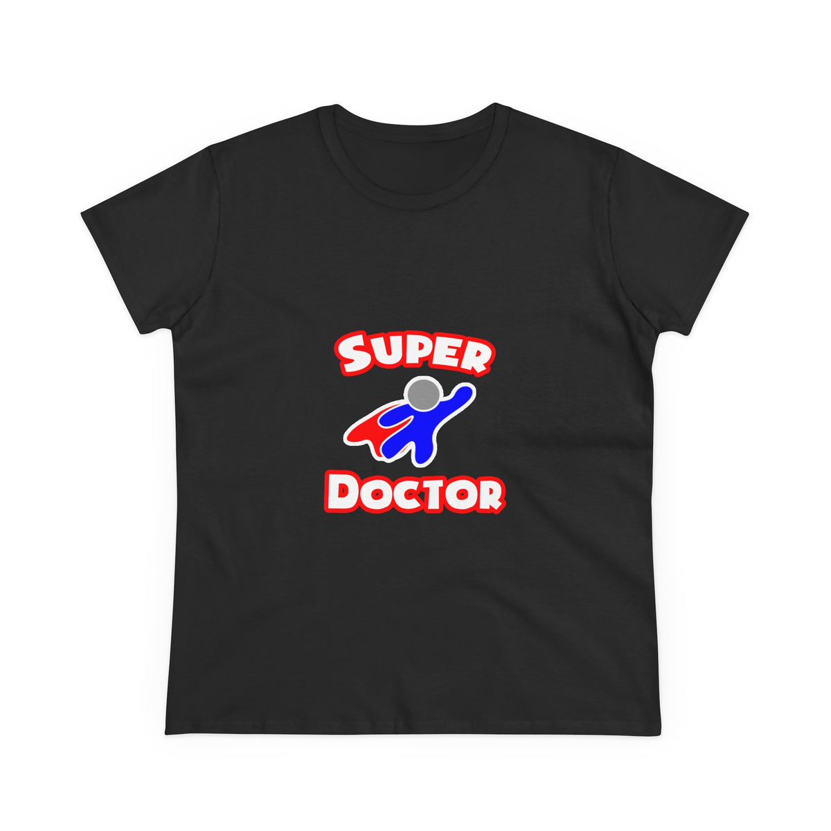 Super Doctor (2) - Women's Midweight Cotton Tee