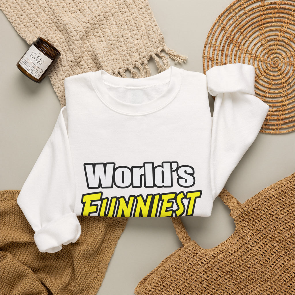 World's Funniest Aerospace Engineer - Unisex Heavy Blend™ Crewneck Sweatshirt