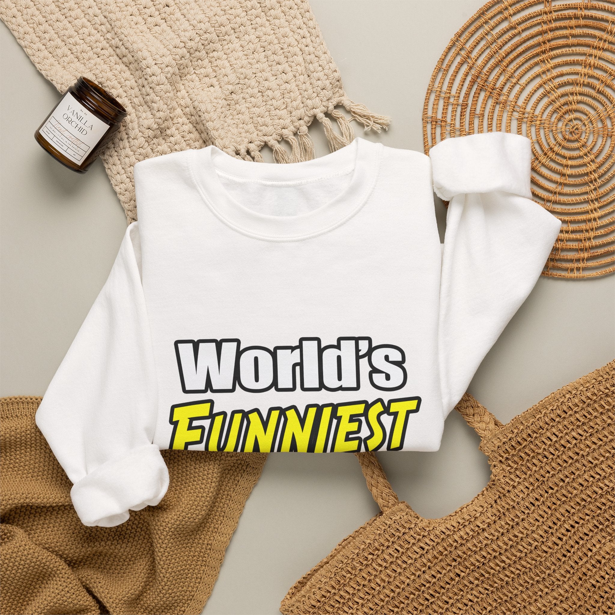 World's Funniest Aerospace Engineer - Unisex Heavy Blend™ Crewneck Sweatshirt