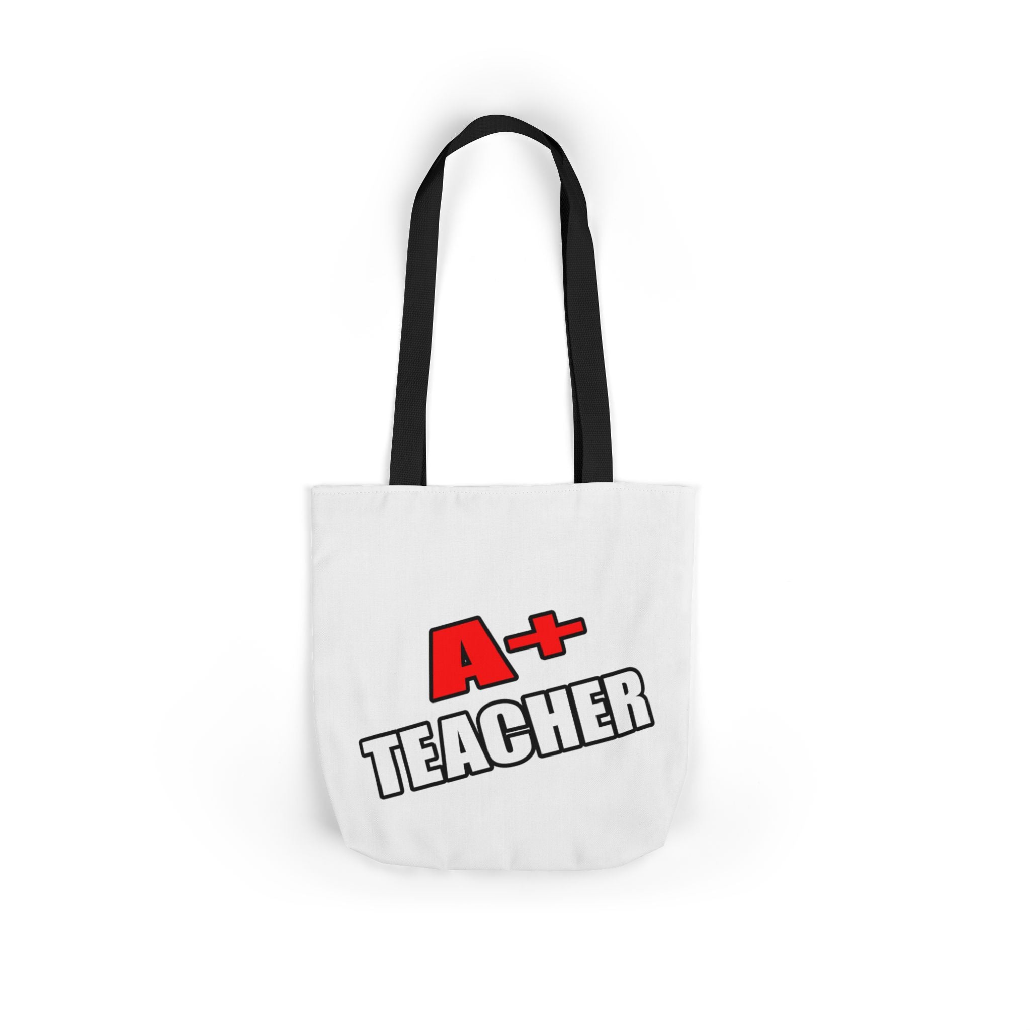 a plus teacher - Canvas Tote Bag, 5-Color Straps