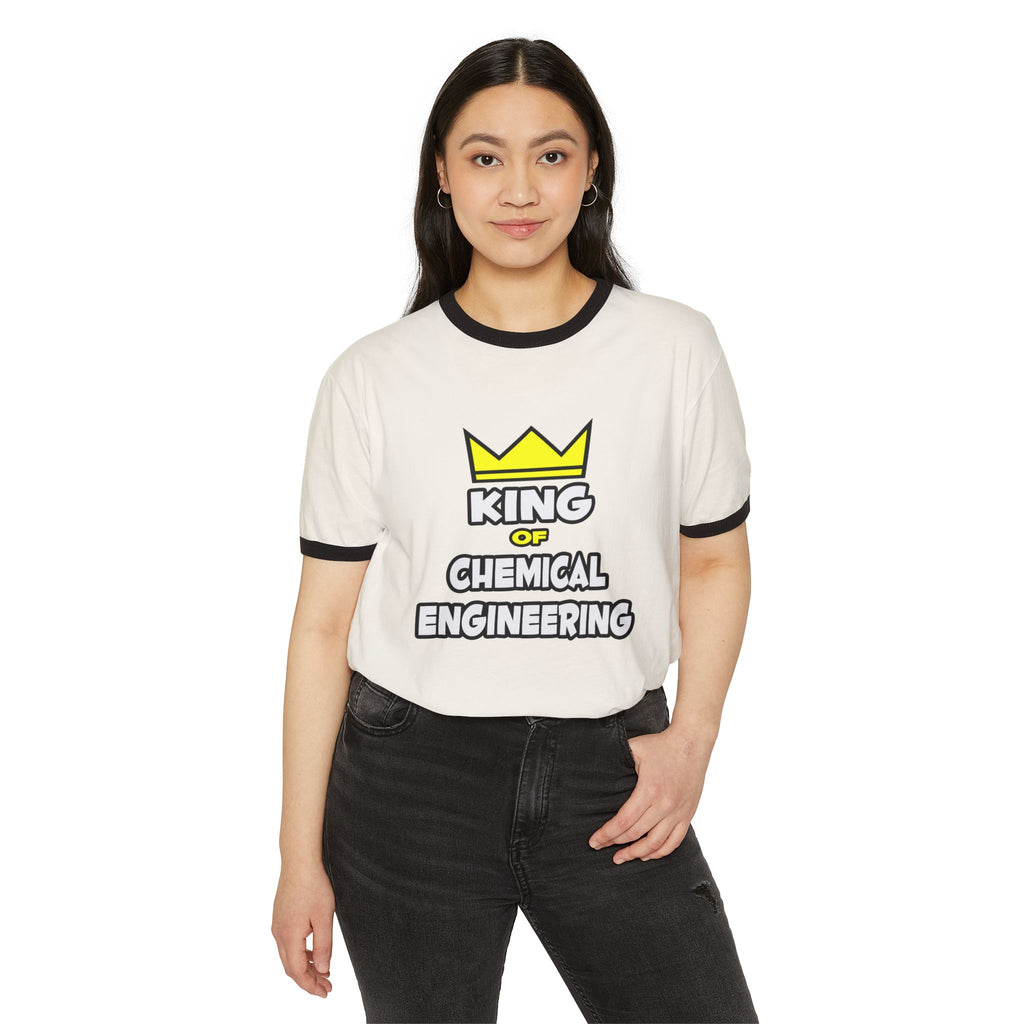 King of Chemical Engineering (2) - Unisex Cotton Ringer T-Shirt
