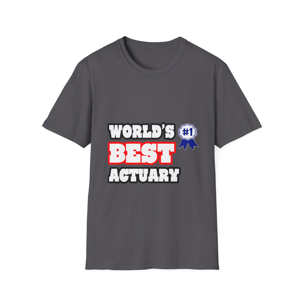 World's Best Actuary - Unisex Softstyle T-Shirt