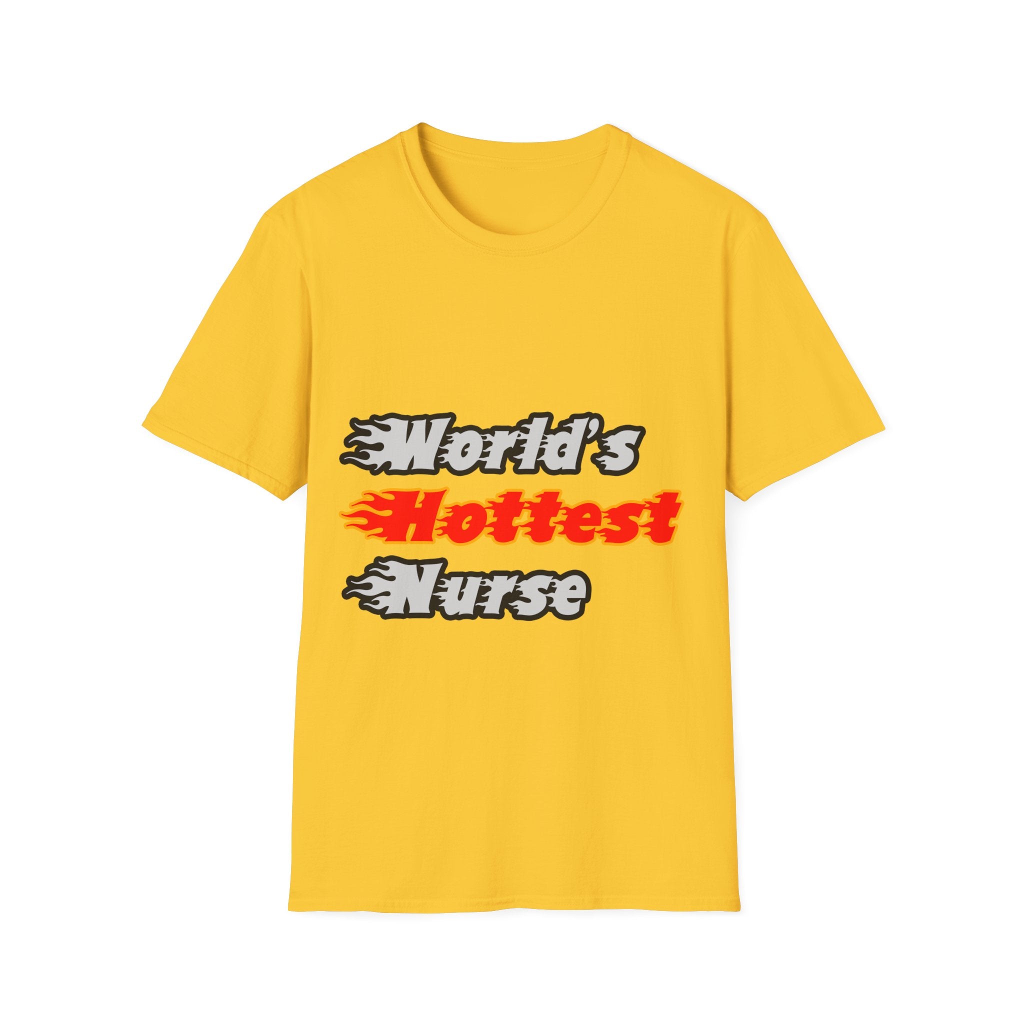 World's Hottest Nurse - Unisex Softstyle T-Shirt