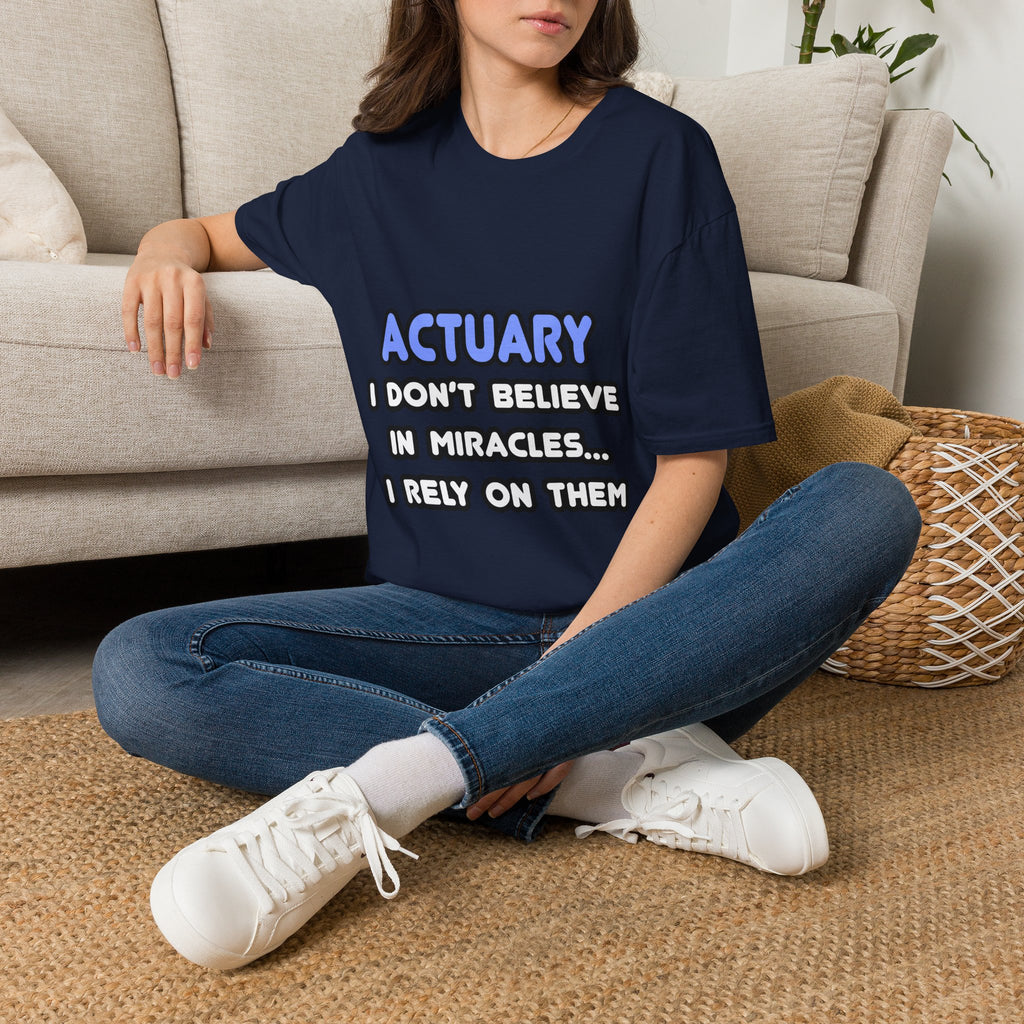 Miracles and Actuaries - Unisex Softstyle T-Shirt