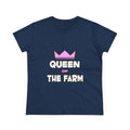 Queen of The Farm - Women's Midweight Cotton Tee
