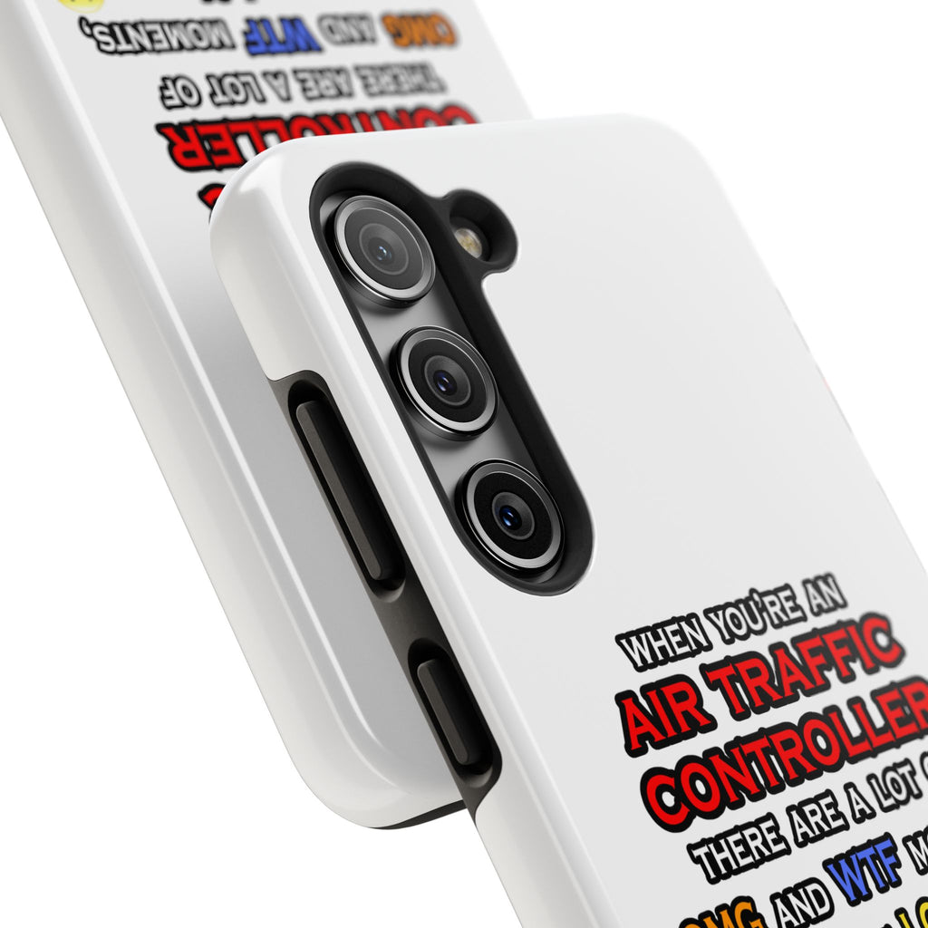 Funny Air Traffic Controller ... OMG WTF LOL - Tough Phone Cases