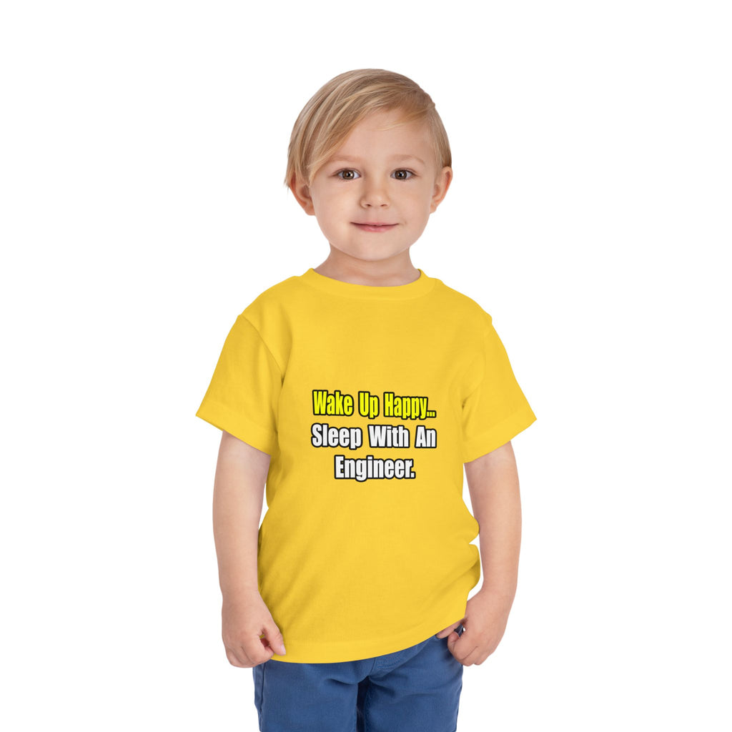 Sleep With Engineer - Toddler Short Sleeve Tee