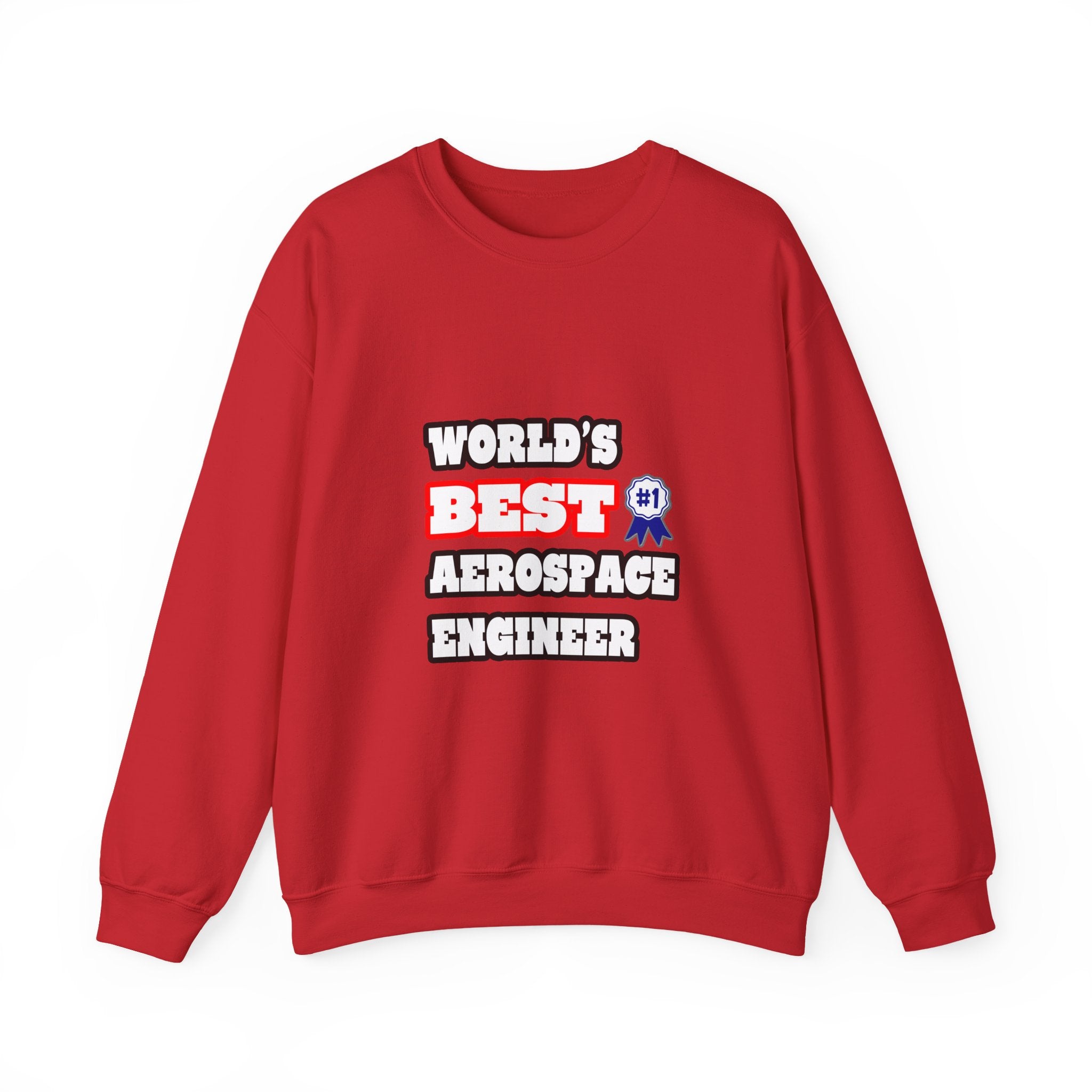 World's Best Aerospace Engineer - Unisex Heavy Blend™ Crewneck Sweatshirt