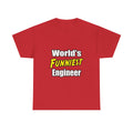 World's Funniest Engineer - Unisex Heavy Cotton Tee