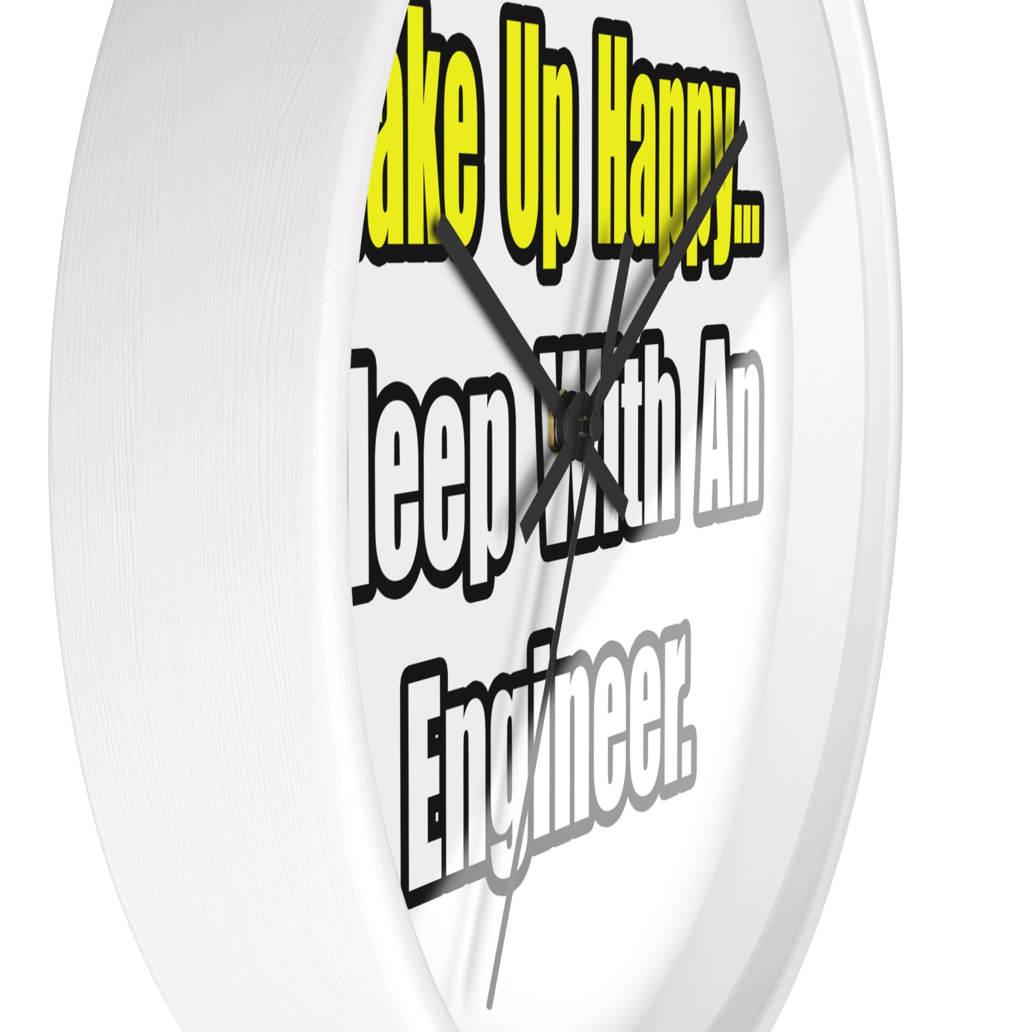 Sleep With Engineer - Wall Clock