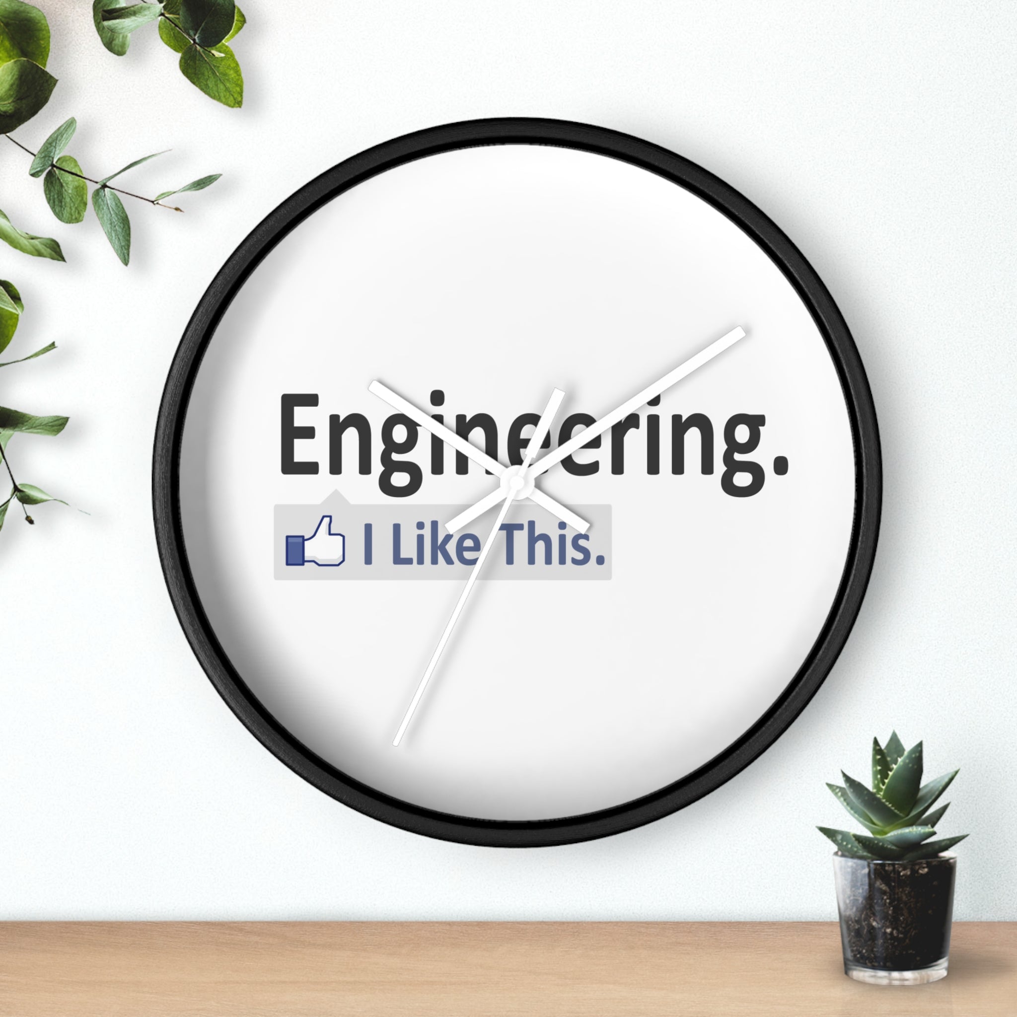 Engineering...I Like This - Wall Clock