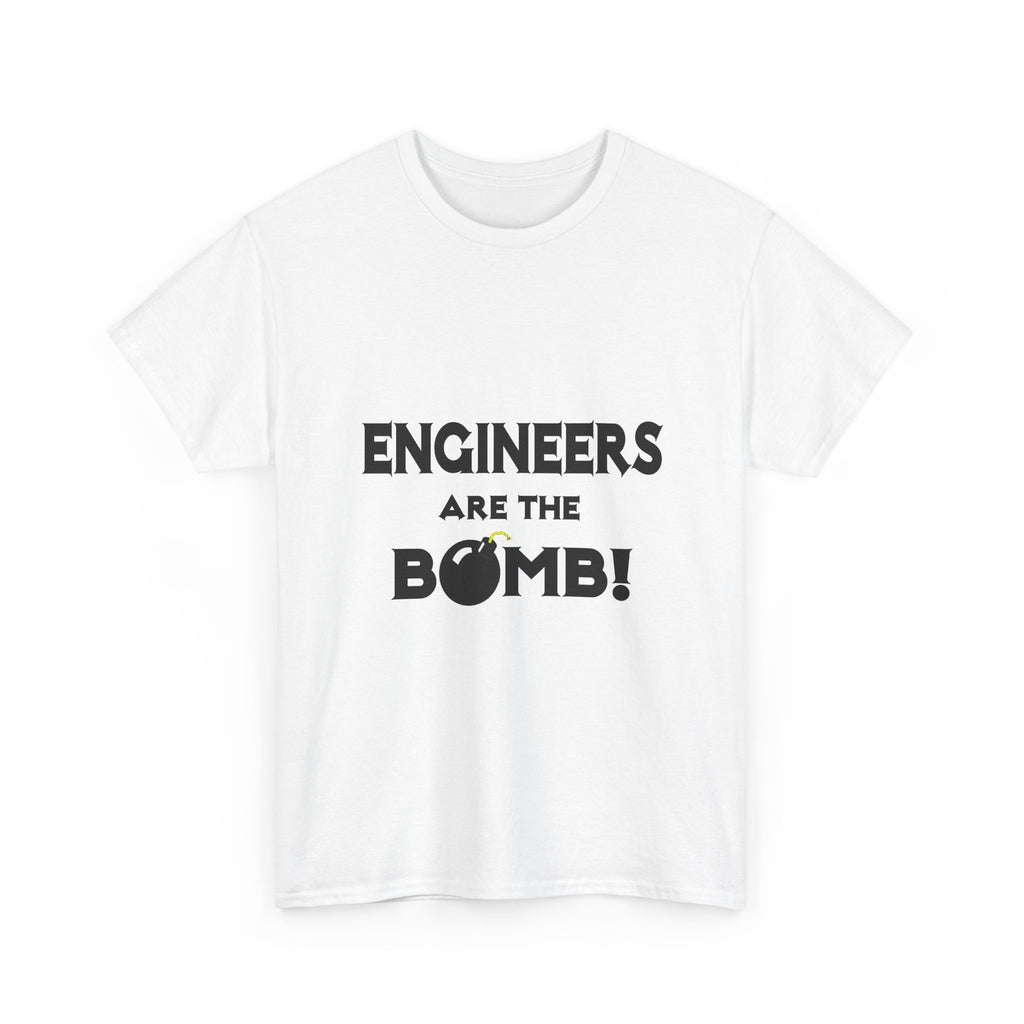 Engineers Are The Bomb! (2) - Unisex Heavy Cotton Tee