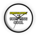 Firefighters Are Sofa King Cool - Wall Clock