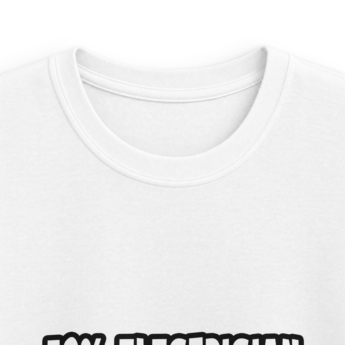 Half Electrician ... Half Superhero - Kids Softstyle Tee