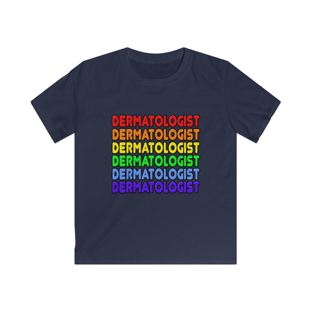 Rainbow Dermatologist - Kids Softstyle Tee