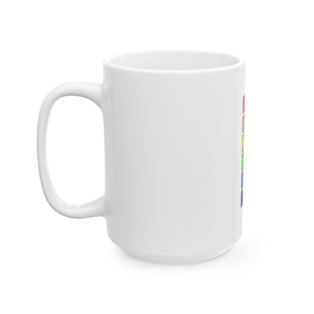 Rainbow Nurse - Ceramic Mug, (11oz, 15oz)
