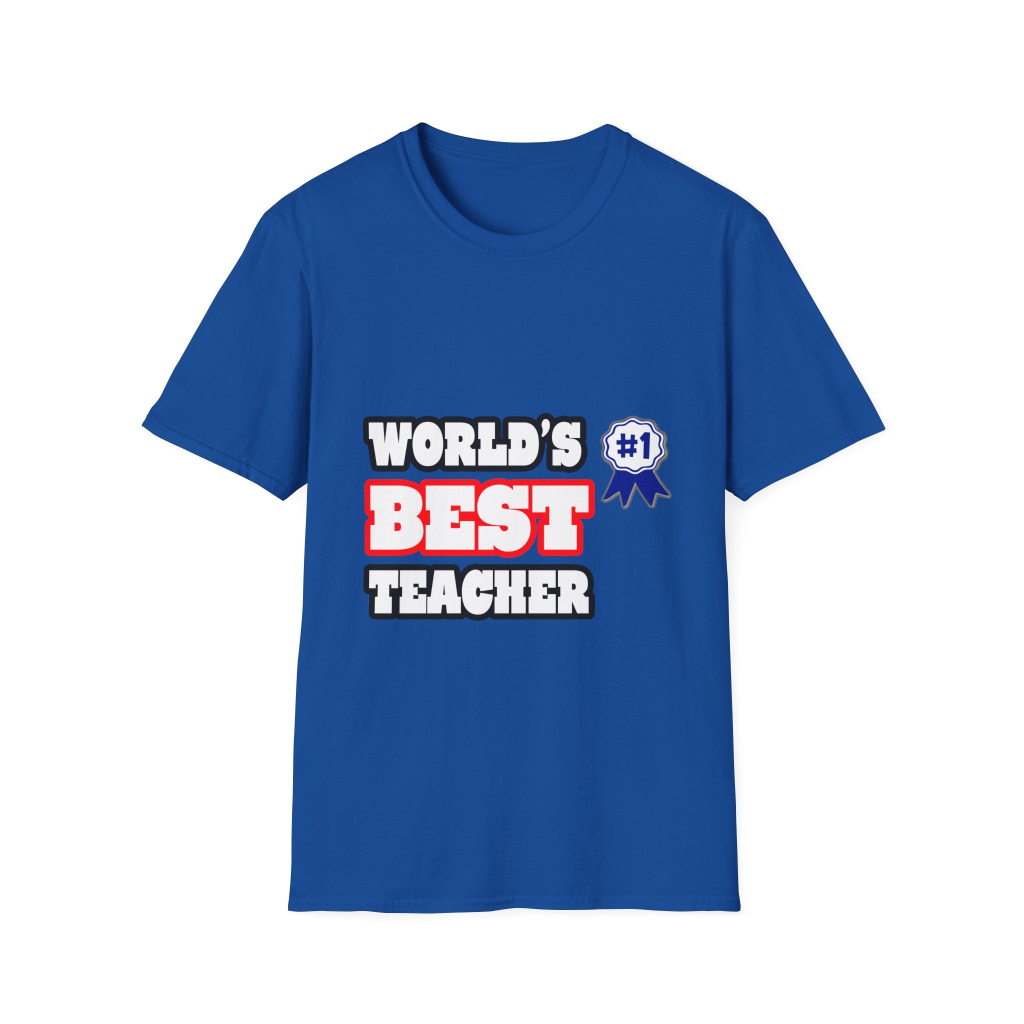 World's Best Teacher - Unisex Softstyle T-Shirt