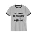 Air Traffic Controllers Are The Bomb! - Unisex Cotton Ringer T-Shirt