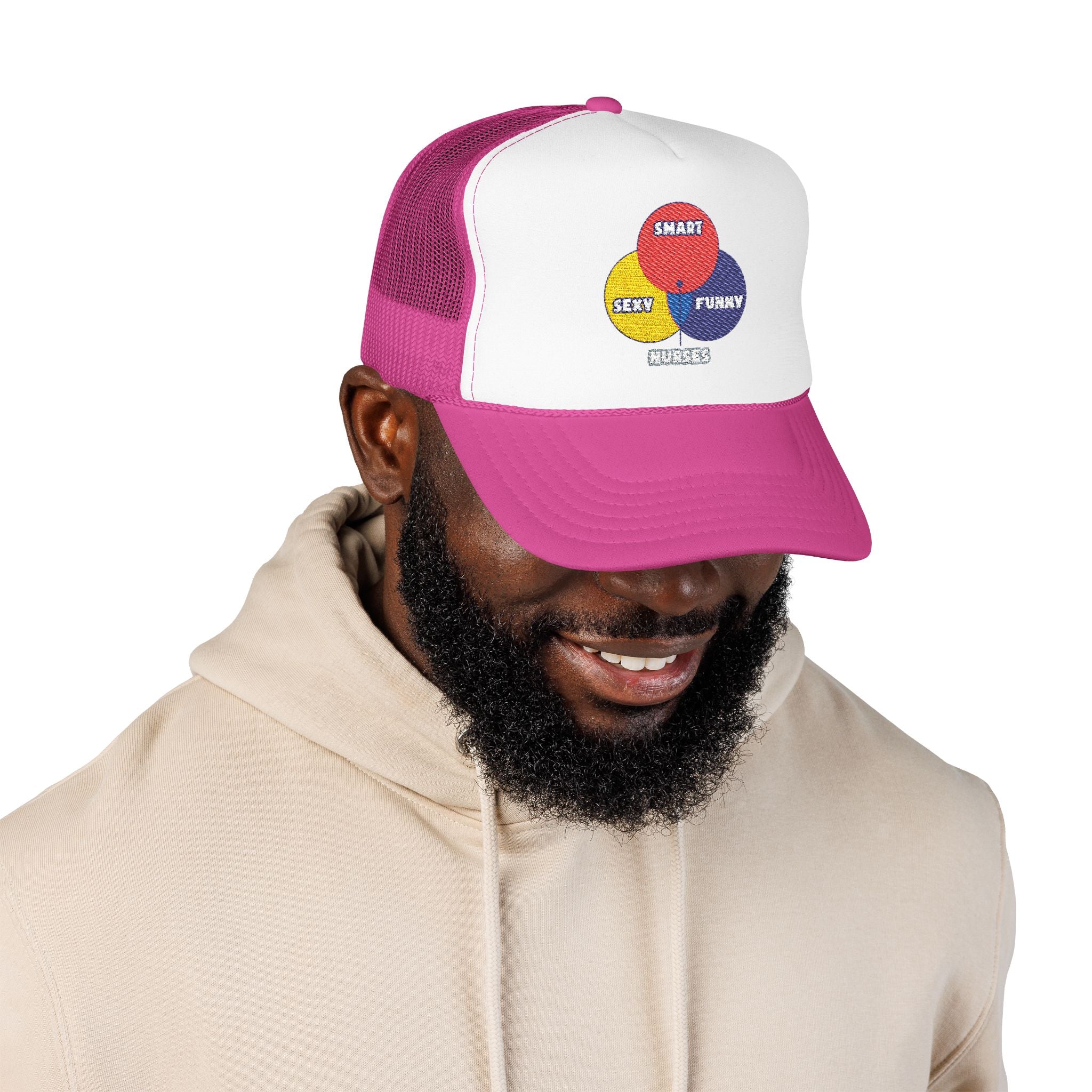 Venn Diagram .. Nurses - Foam Trucker Hat