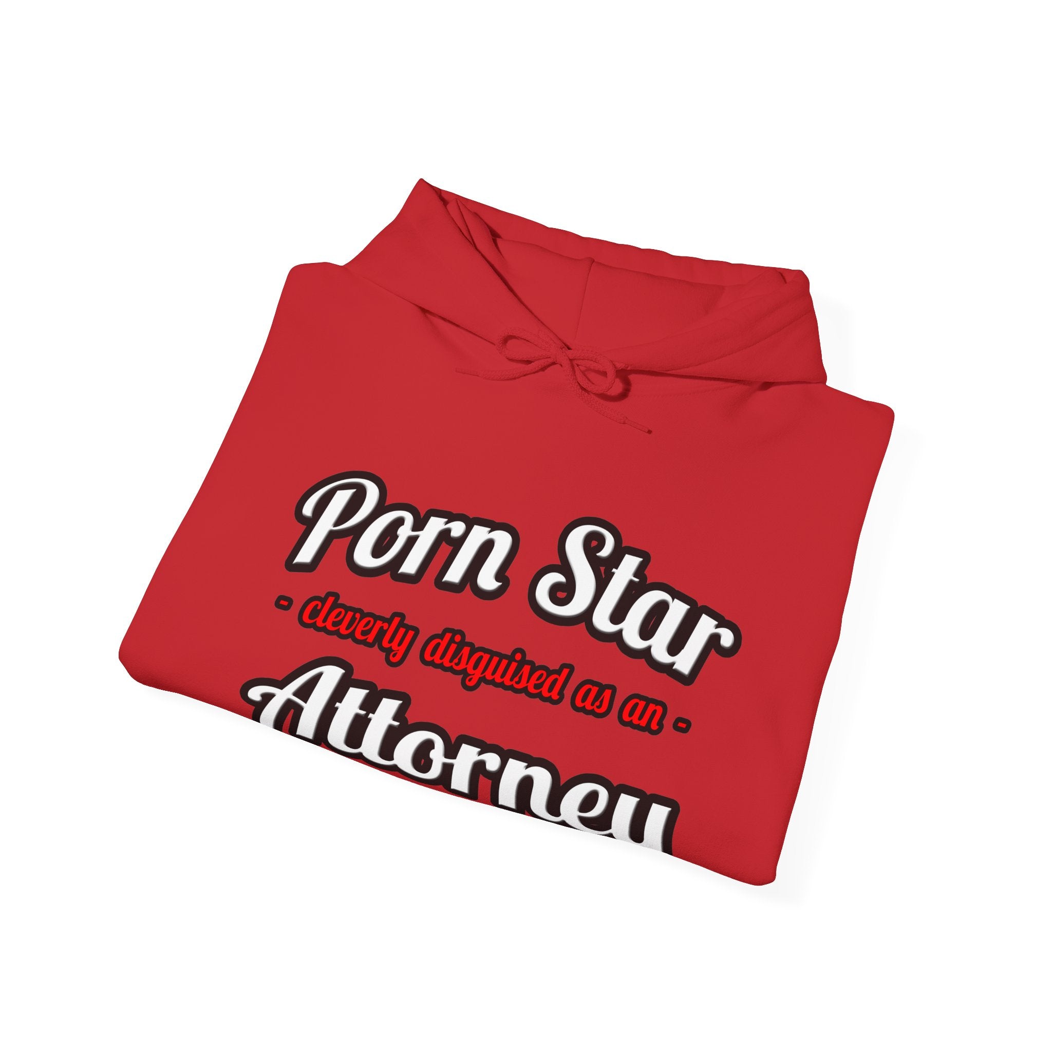 Porn Star... Attorney - Unisex Heavy Blend™ Hooded Sweatshirt