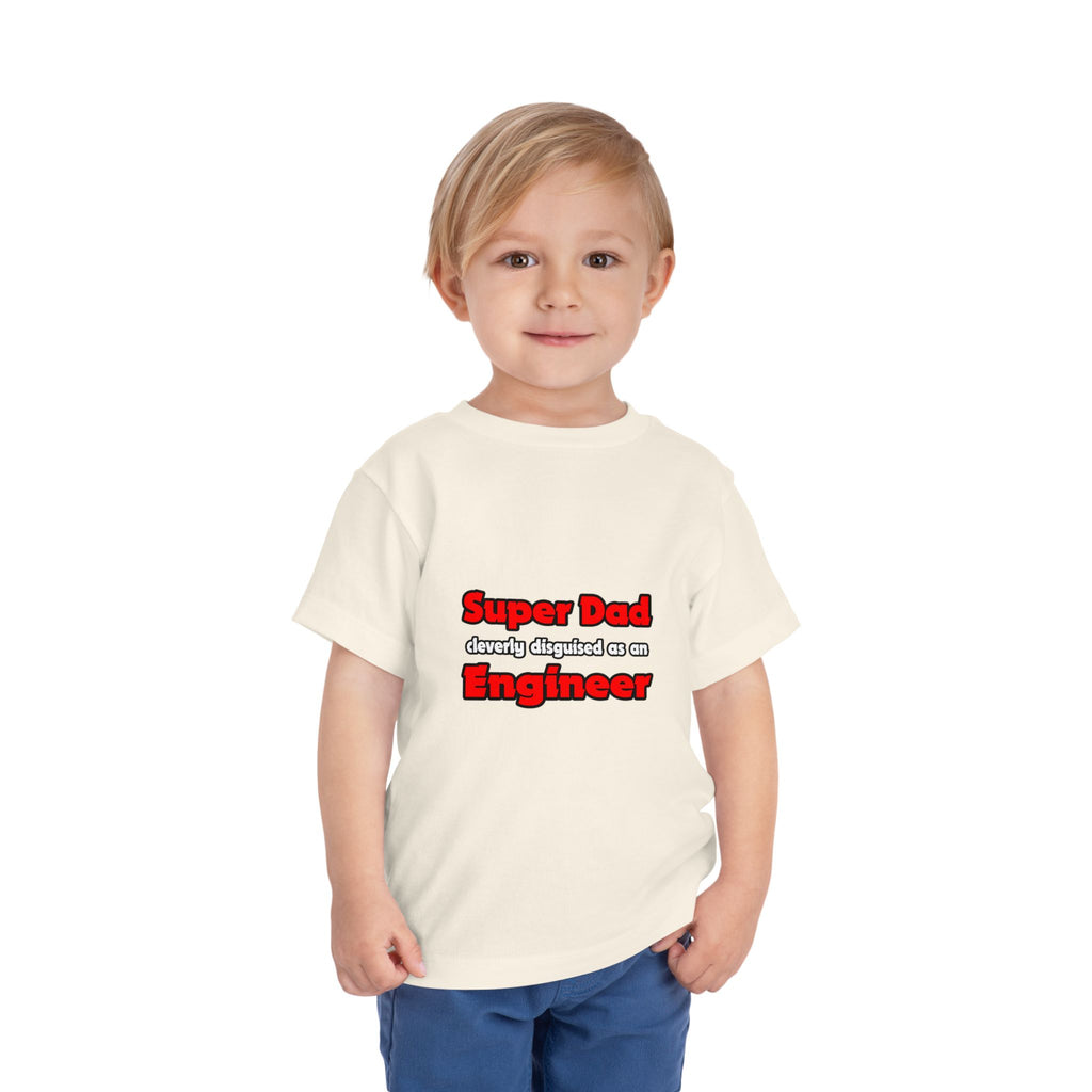 Super Dad ... Engineer - Toddler Short Sleeve Tee