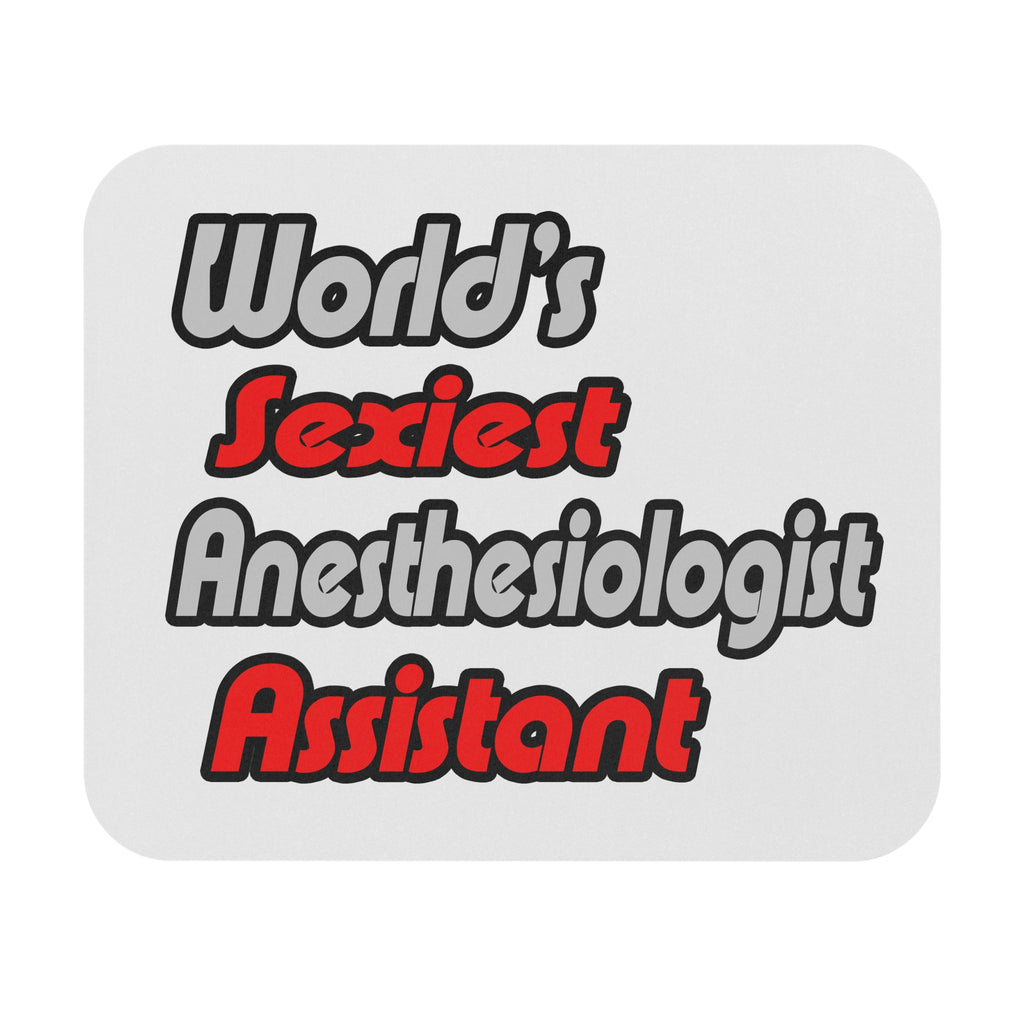 World's Sexiest Anesthesiologist Assistant - Mouse Pad (Rectangle)