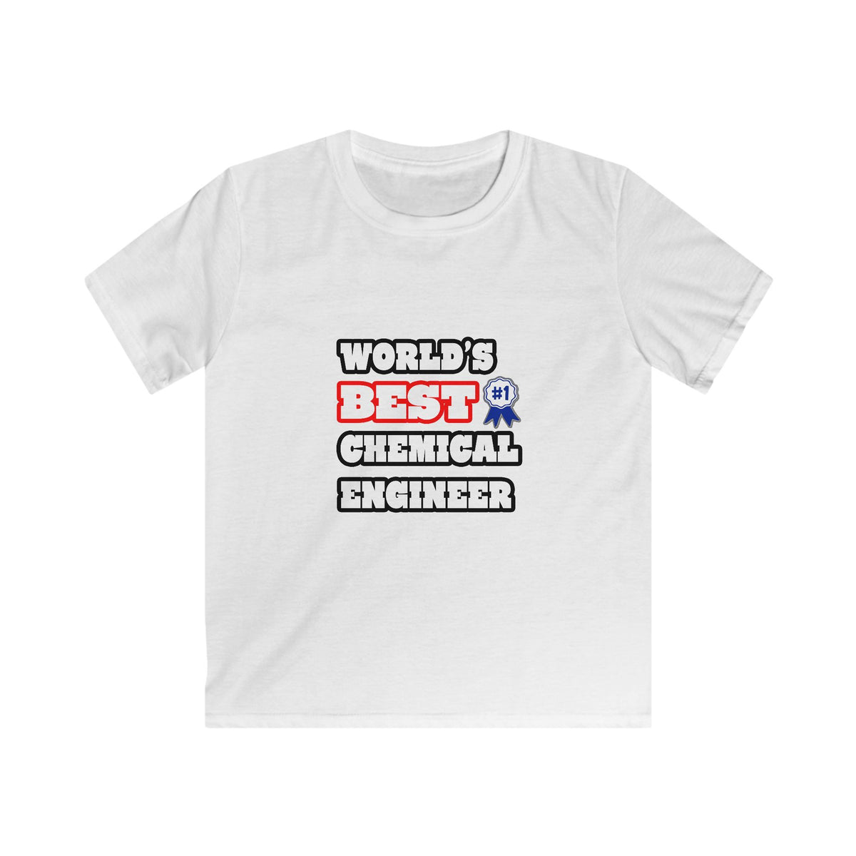World's Best Chemical Engineer - Kids Softstyle Tee