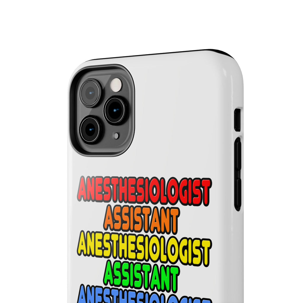 Rainbow Anesthesiologist Assistant - Tough Phone Cases