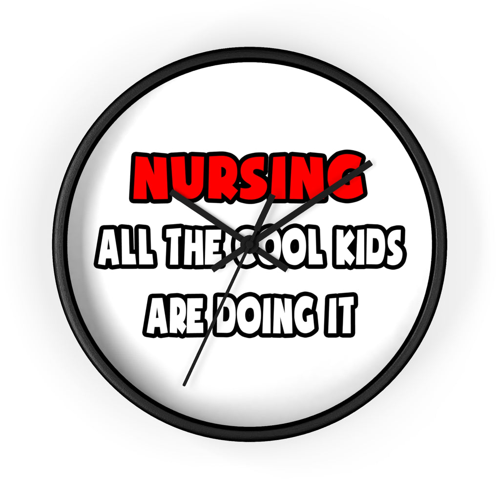 Funny Nurse Shirts and Gifts - Wall Clock