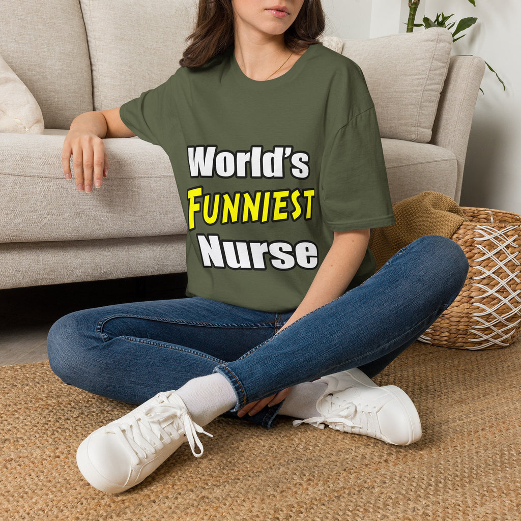 World's Funniest Nurse - Unisex Softstyle T-Shirt