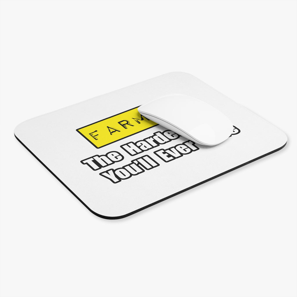 Farmer...Hardest Job You'll Ever Love - Mouse Pad (Rectangle)