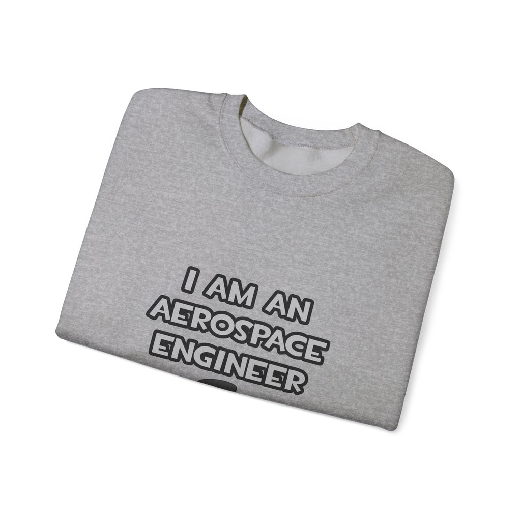 Aerospace Engineer ... Not A Magician - Unisex Heavy Blend™ Crewneck Sweatshirt