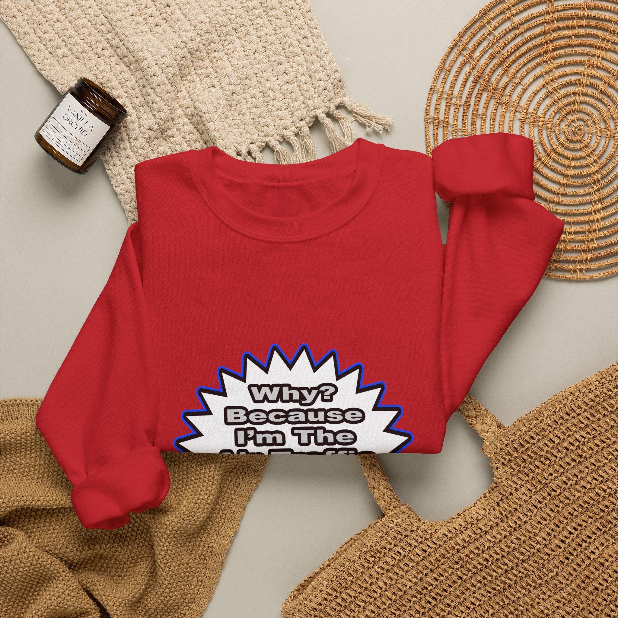 Air Traffic Controller...Because I Said So - Unisex Heavy Blend™ Crewneck Sweatshirt