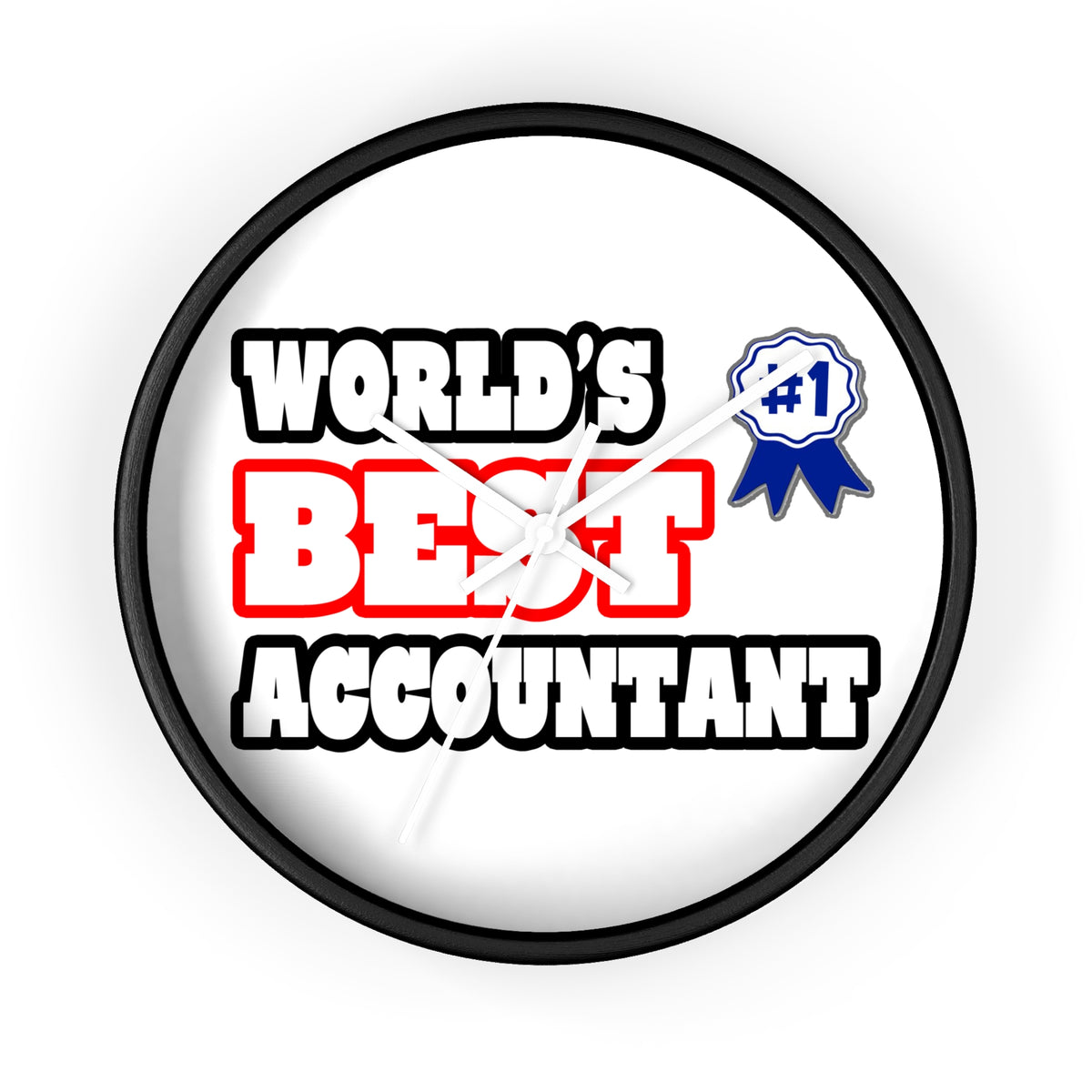 World's Best Accountant - Wall Clock