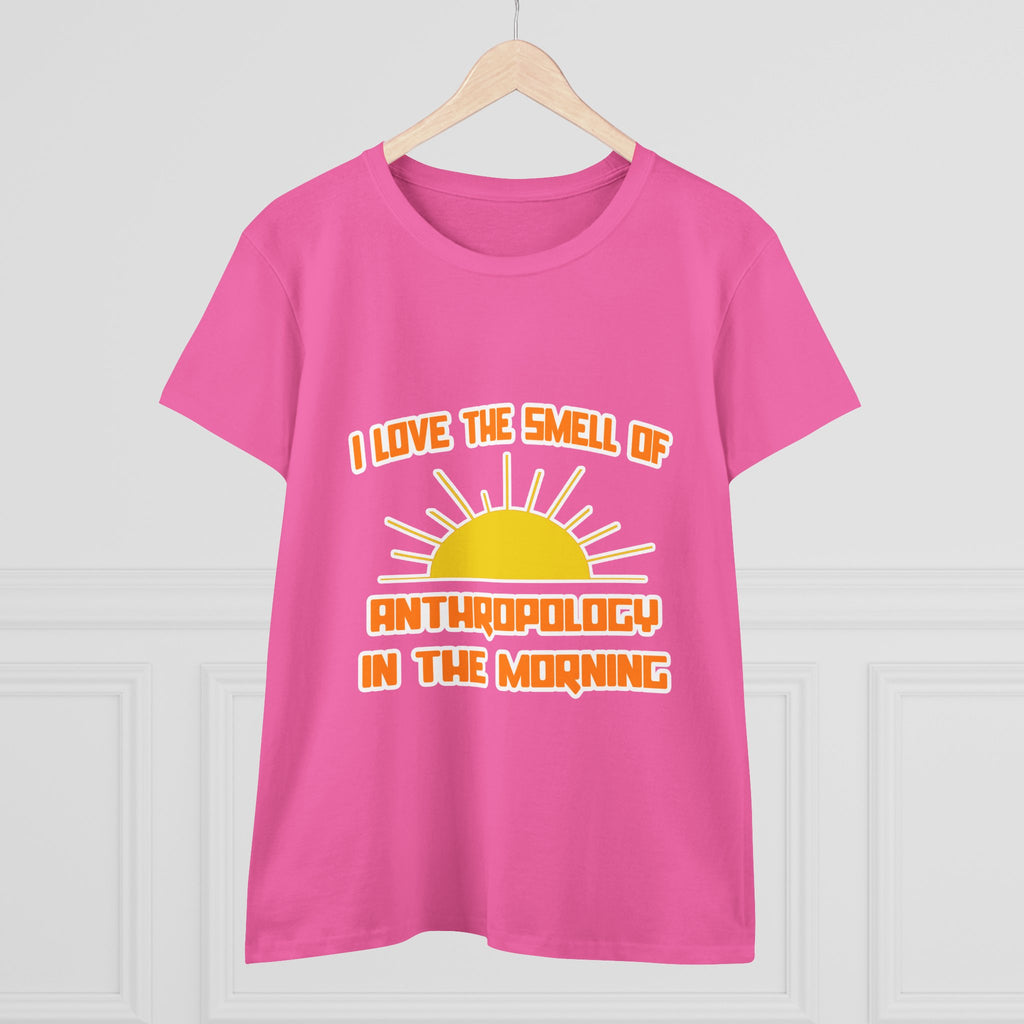 Smell of Anthropology in the Morning - Women's Midweight Cotton Tee