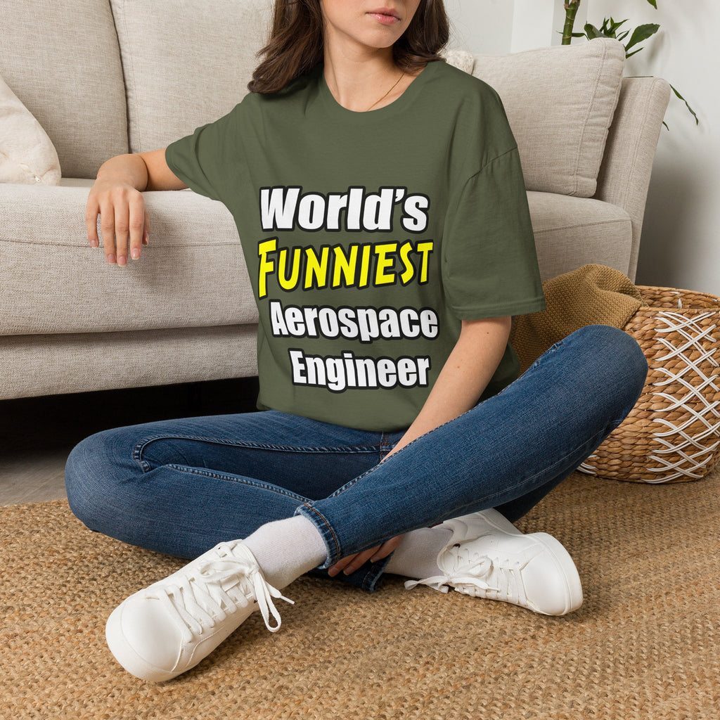 World's Funniest Aerospace Engineer - Unisex Softstyle T-Shirt