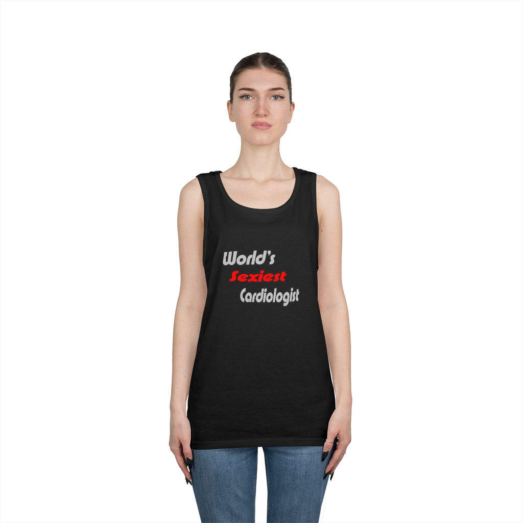 World's Sexiest Cardiologist - Unisex Heavy Cotton Tank Top