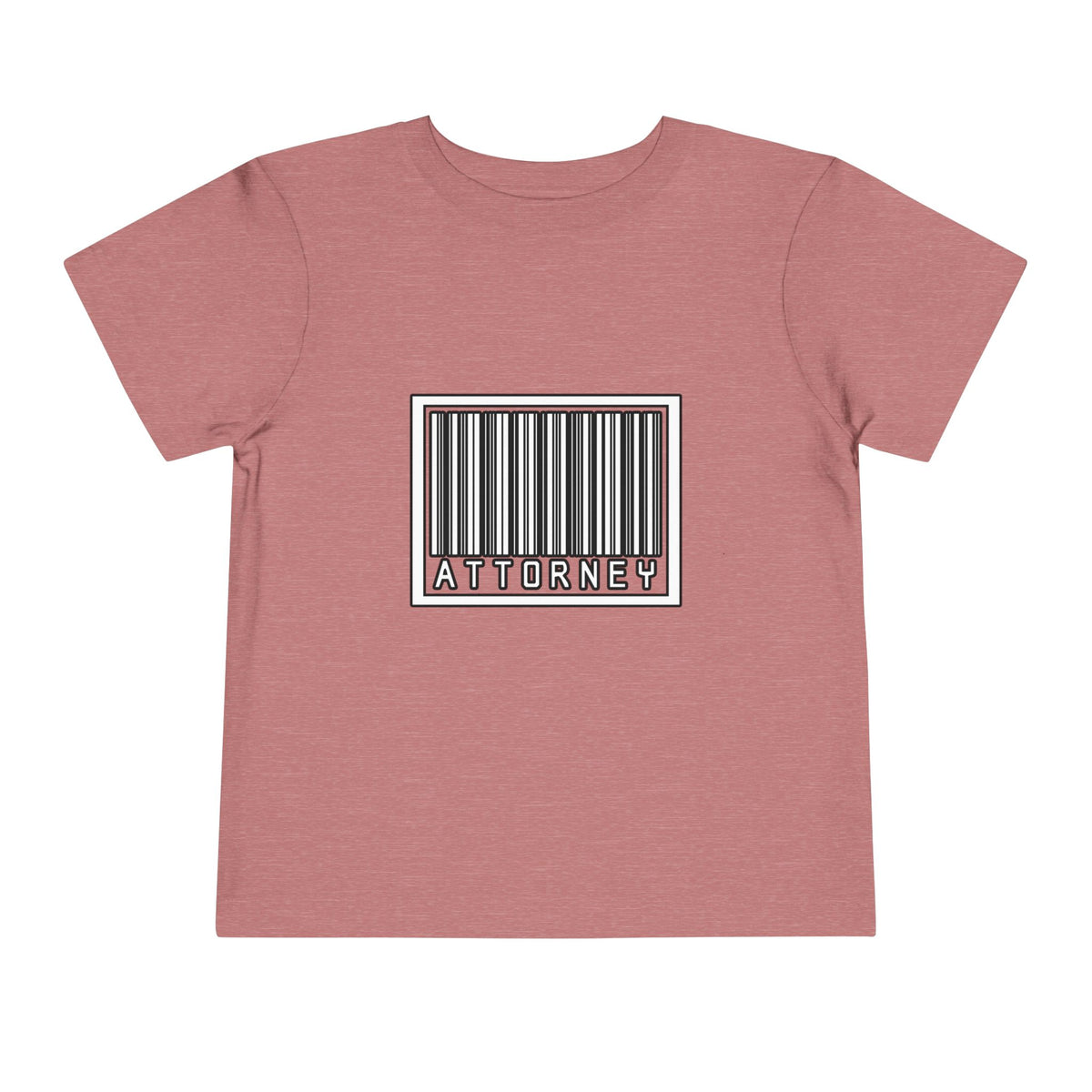 Barcode Attorney - Toddler Short Sleeve Tee