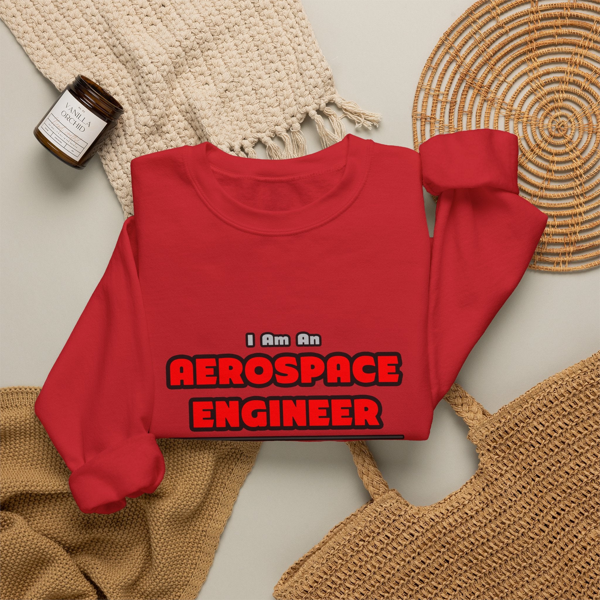 Aerospace Engineer...Work My Magic - Unisex Heavy Blend™ Crewneck Sweatshirt