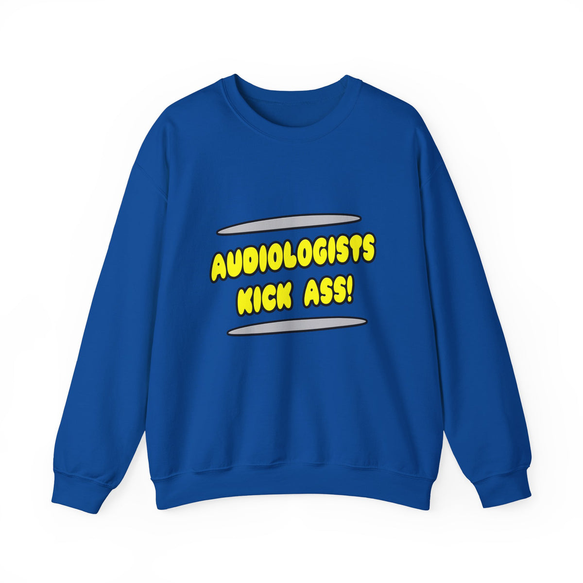 Audiologists Kick Ass! - Unisex Heavy Blend™ Crewneck Sweatshirt
