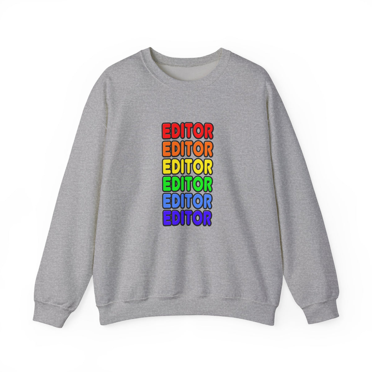 Rainbow Editor - Unisex Heavy Blend™ Crewneck Sweatshirt