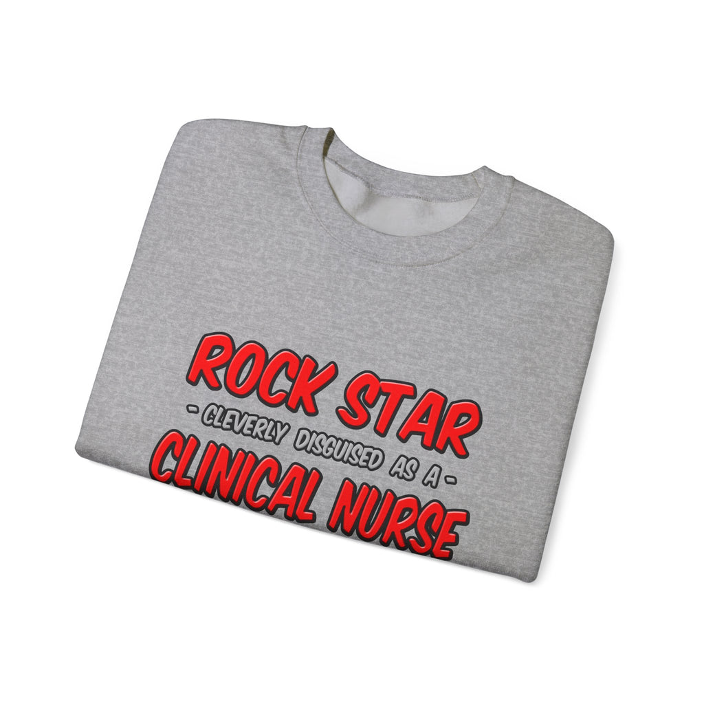 Rock Star .. Clinical Nurse Specialist - Unisex Heavy Blend™ Crewneck Sweatshirt