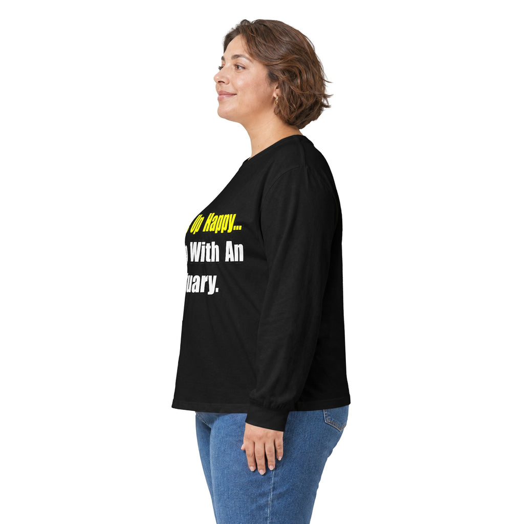 Sleep With an Actuary - Unisex Ultra Cotton Long Sleeve Tee